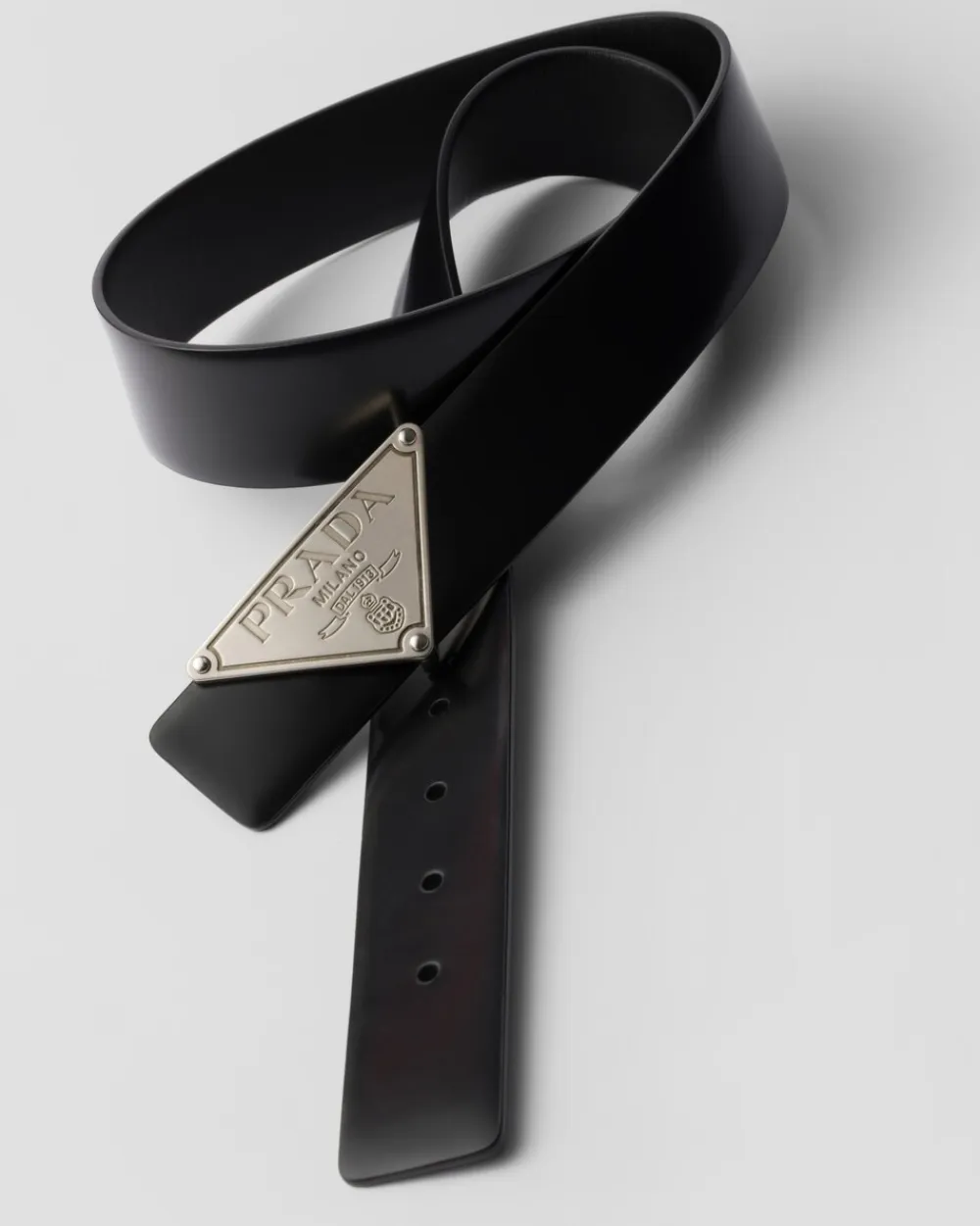 Hombre Prada CINTURONES PERSONALIZADOS^Hebilla De Metal Para Cinturón