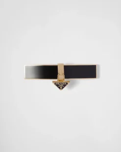 Mujer Prada DIADEMAS Y ACCESORIOS PARA EL PELO^Horquilla Para El Pelo De Metal