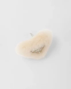Mujer Prada DIADEMAS Y ACCESORIOS PARA EL PELO^Horquilla Para El Pelo De Piel Vuelta