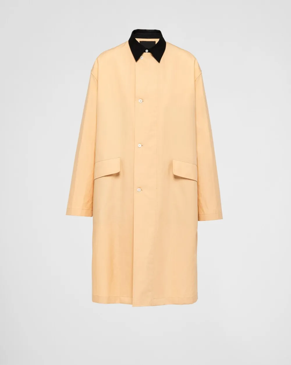 Hombre Prada CHAQUETAS Y ABRIGOS^Impermeable De Algodón
