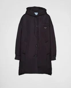Mujer Prada ROPA DE ABRIGO^Impermeable Ligero De Re-nylon Holgado