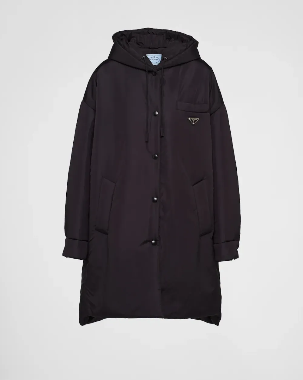 Mujer Prada ROPA DE ABRIGO^Impermeable Ligero De Re-nylon Holgado