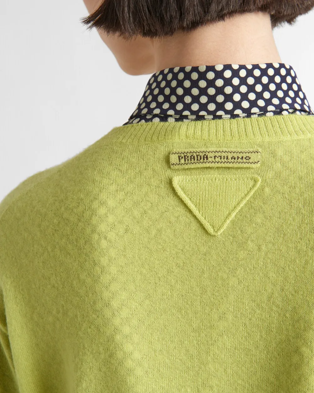 Mujer Prada TEJIDOS DE PUNTO^Jersey Con Cuello Redondo De Cachemir