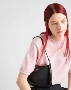 Mujer Prada TEJIDOS DE PUNTO^Jersey Con Cuello Redondo De Cachemir