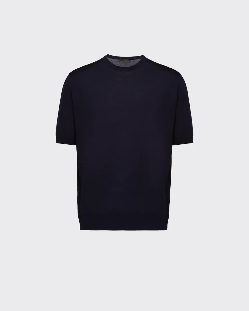 Hombre Prada TEJIDOS DE PUNTO^Jersey Con Cuello Redondo De Lana De Estambre
