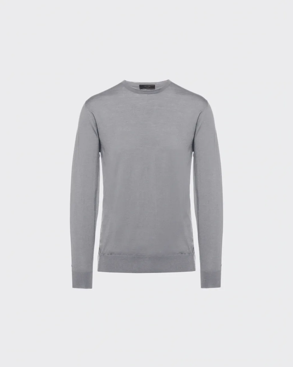 Hombre Prada TEJIDOS DE PUNTO^Jersey Con Cuello Redondo De Lana De Estambre
