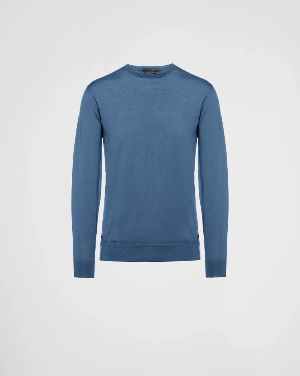 Hombre Prada TEJIDOS DE PUNTO^Jersey Con Cuello Redondo De Lana De Estambre
