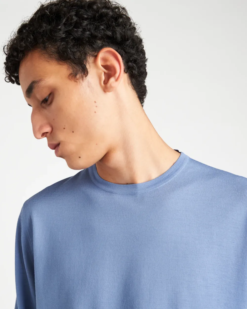 Hombre Prada TEJIDOS DE PUNTO^Jersey Con Cuello Redondo De Lana De Estambre