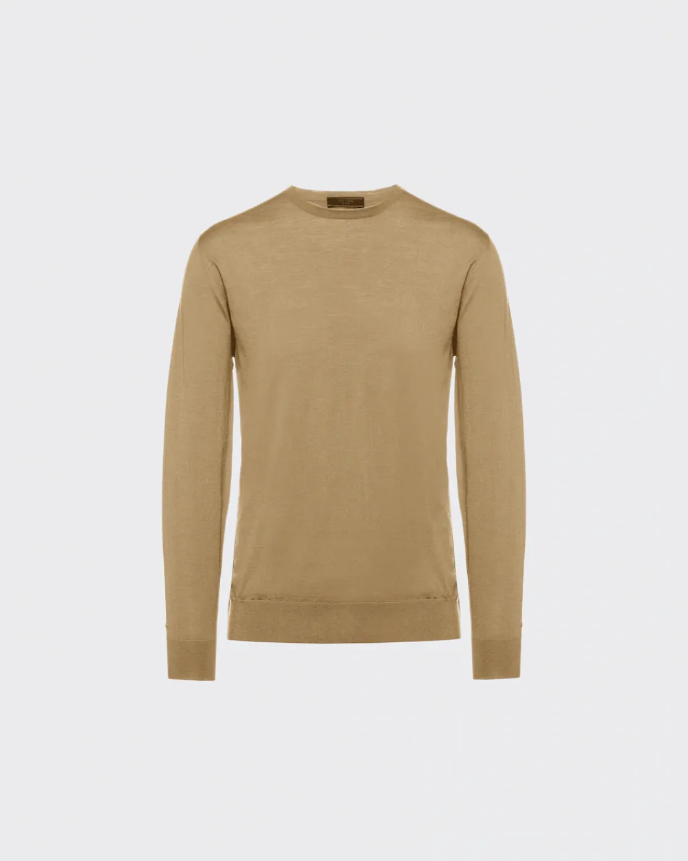 Hombre Prada TEJIDOS DE PUNTO^Jersey Con Cuello Redondo De Lana De Estambre