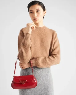 Mujer Prada TEJIDOS DE PUNTO^Jersey De Cachemir Con Cuello Redondo
