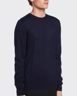 Hombre Prada TEJIDOS DE PUNTO^Jersey De Cachemir Suave Con Cuello Redondo
