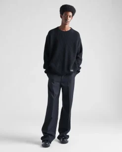 Hombre Prada TEJIDOS DE PUNTO^Jersey De Cachemir Y Lana
