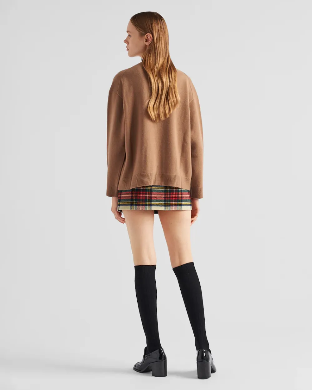 Mujer Prada TEJIDOS DE PUNTO^Jersey De Cachemir Y Lana