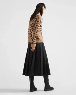Mujer Prada TEJIDOS DE PUNTO^Jersey De Cachemir Y Lana