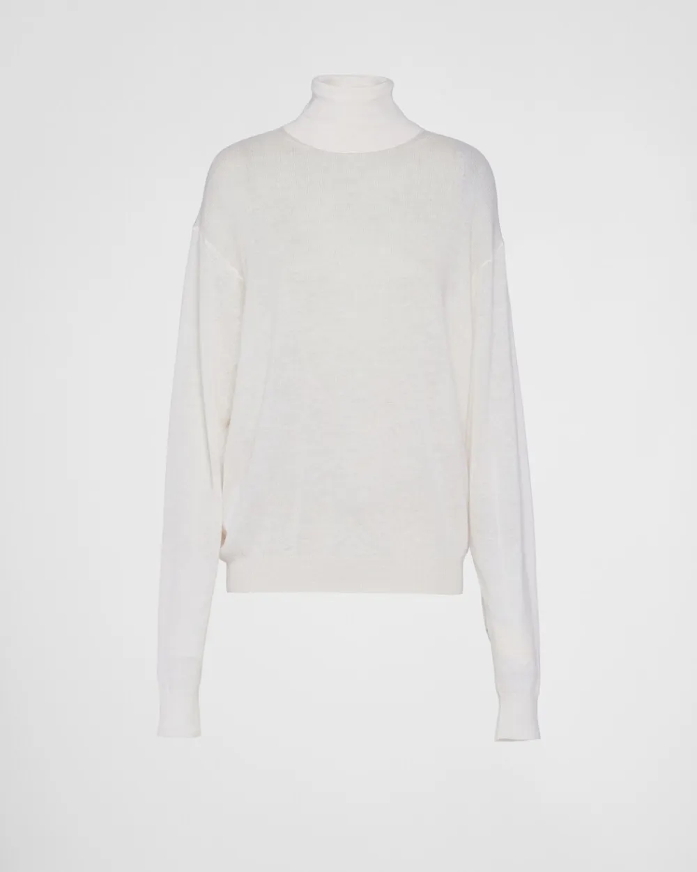 Mujer Prada TEJIDOS DE PUNTO^Jersey De Cuello Alto De Cachemir