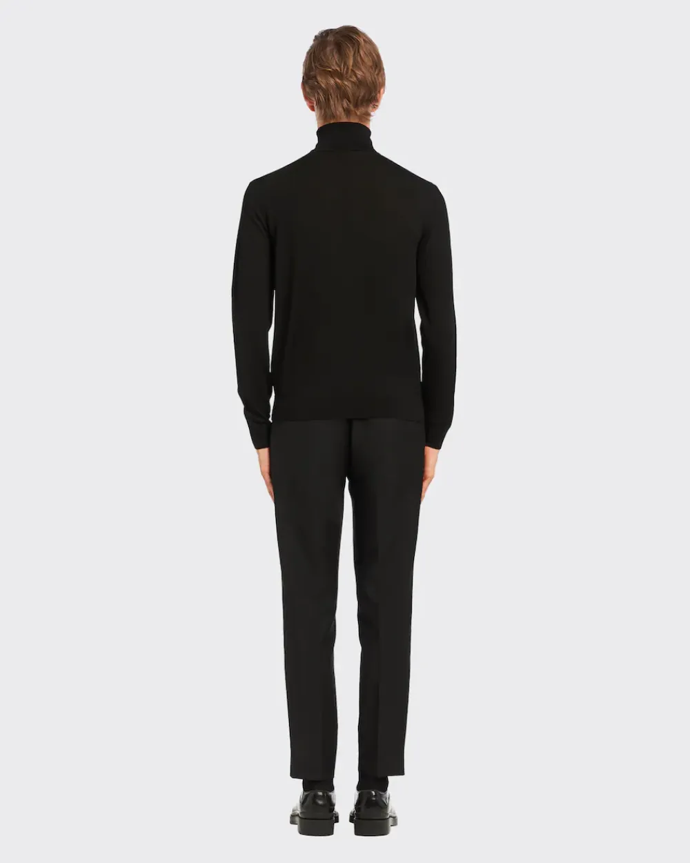 Hombre Prada TEJIDOS DE PUNTO^Jersey De Cuello Alto De Lana