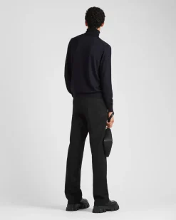 Hombre Prada TEJIDOS DE PUNTO^Jersey De Cuello Alto De Lana