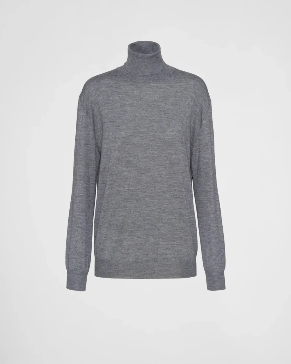 Mujer Prada TEJIDOS DE PUNTO^Jersey De Cuello Alto De Lana Y Cachemir