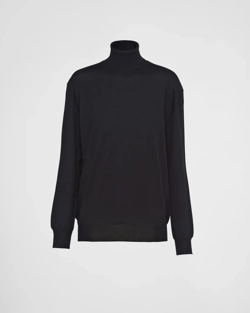 Mujer Prada TEJIDOS DE PUNTO^Jersey De Cuello Alto De Lana Y Cachemir
