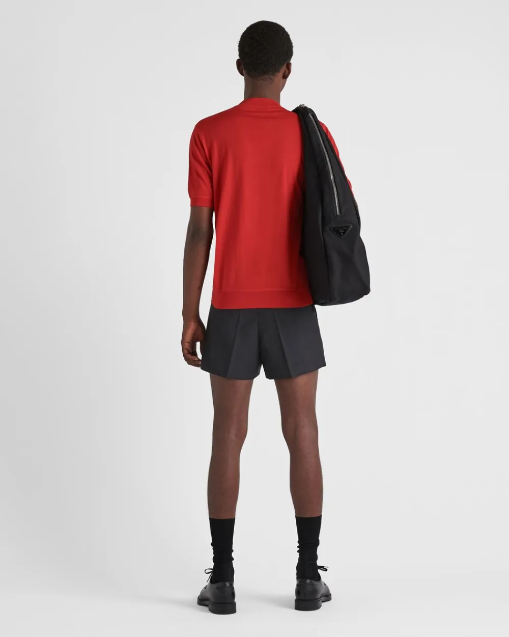 Hombre Prada TEJIDOS DE PUNTO^Jersey De Cuello Redondo De Lana Superfina