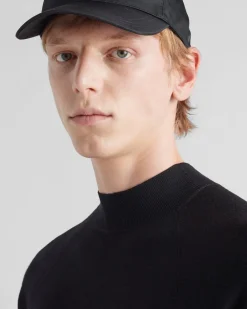 Hombre Prada TEJIDOS DE PUNTO^Jersey De Lana De Estambre Con Cuello Alto