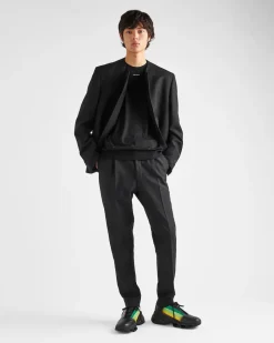 Hombre Prada TEJIDOS DE PUNTO^Jersey De Lana Superfina