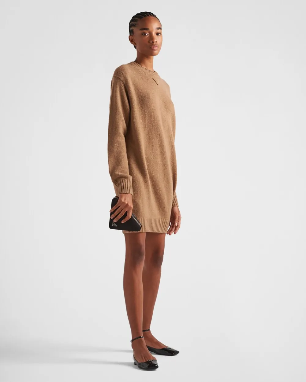 Mujer Prada TEJIDOS DE PUNTO^Jersey Holgado De Lana Y Cachemir