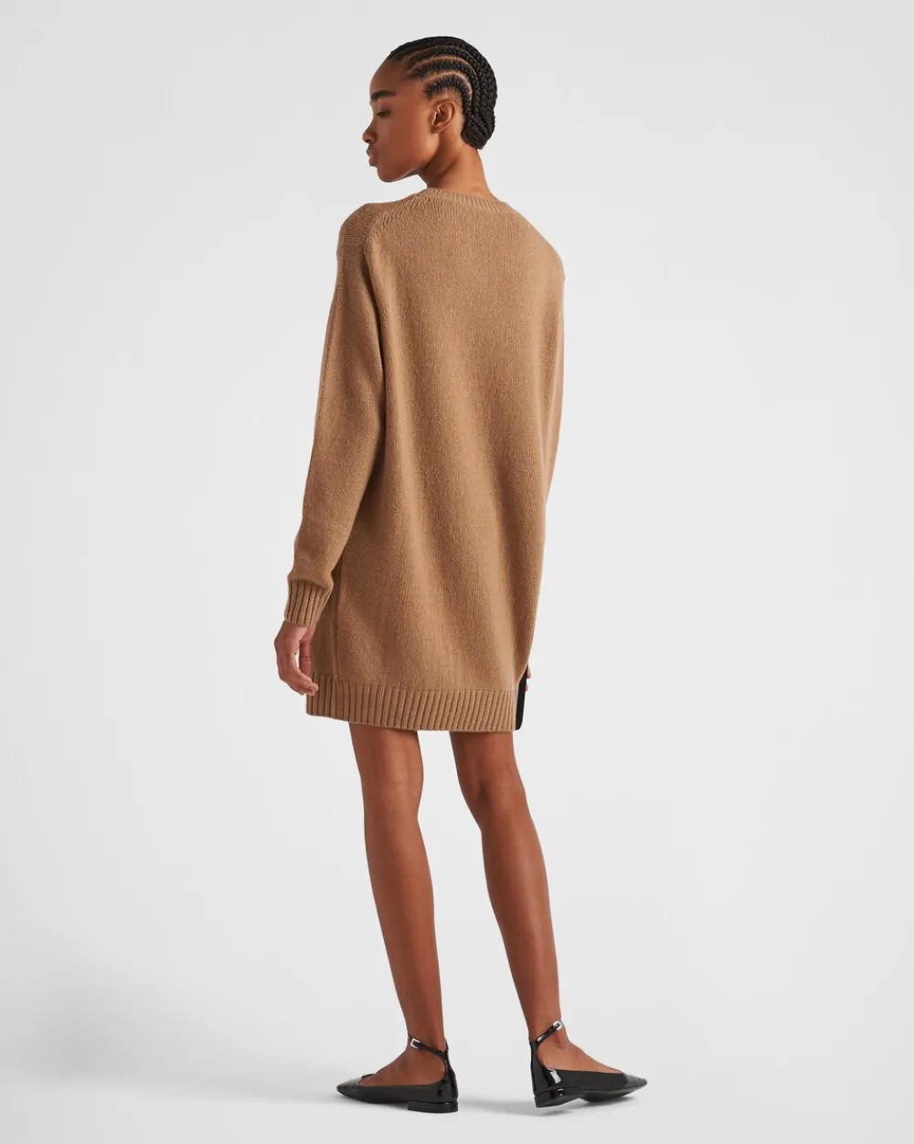Mujer Prada TEJIDOS DE PUNTO^Jersey Holgado De Lana Y Cachemir