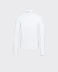 Hombre Prada CAMISETAS Y POLOS^Jersey Técnico De Cuello Alto