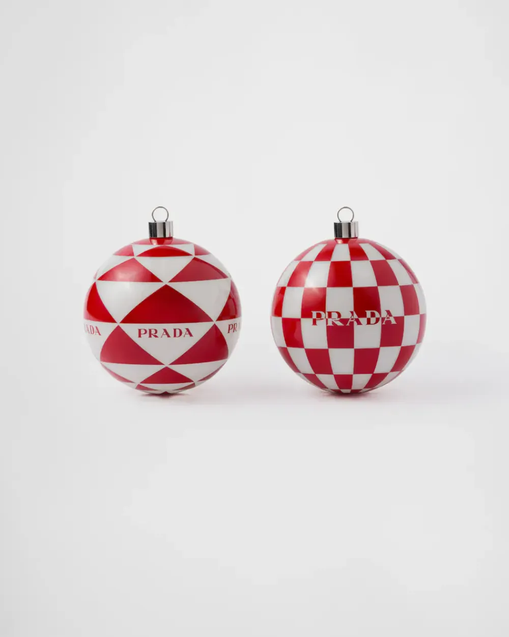Mujer Prada JUEGOS Y ACCESORIOS PARA EL HOGAR^Juego De Adornos Navideños De Cristal