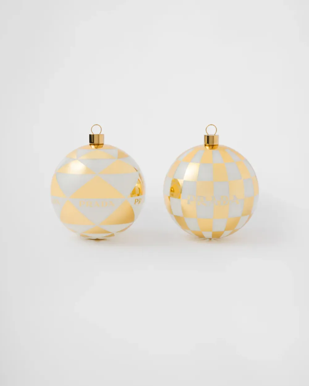 Mujer Prada JUEGOS Y ACCESORIOS PARA EL HOGAR^Juego De Adornos Navideños De Cristal