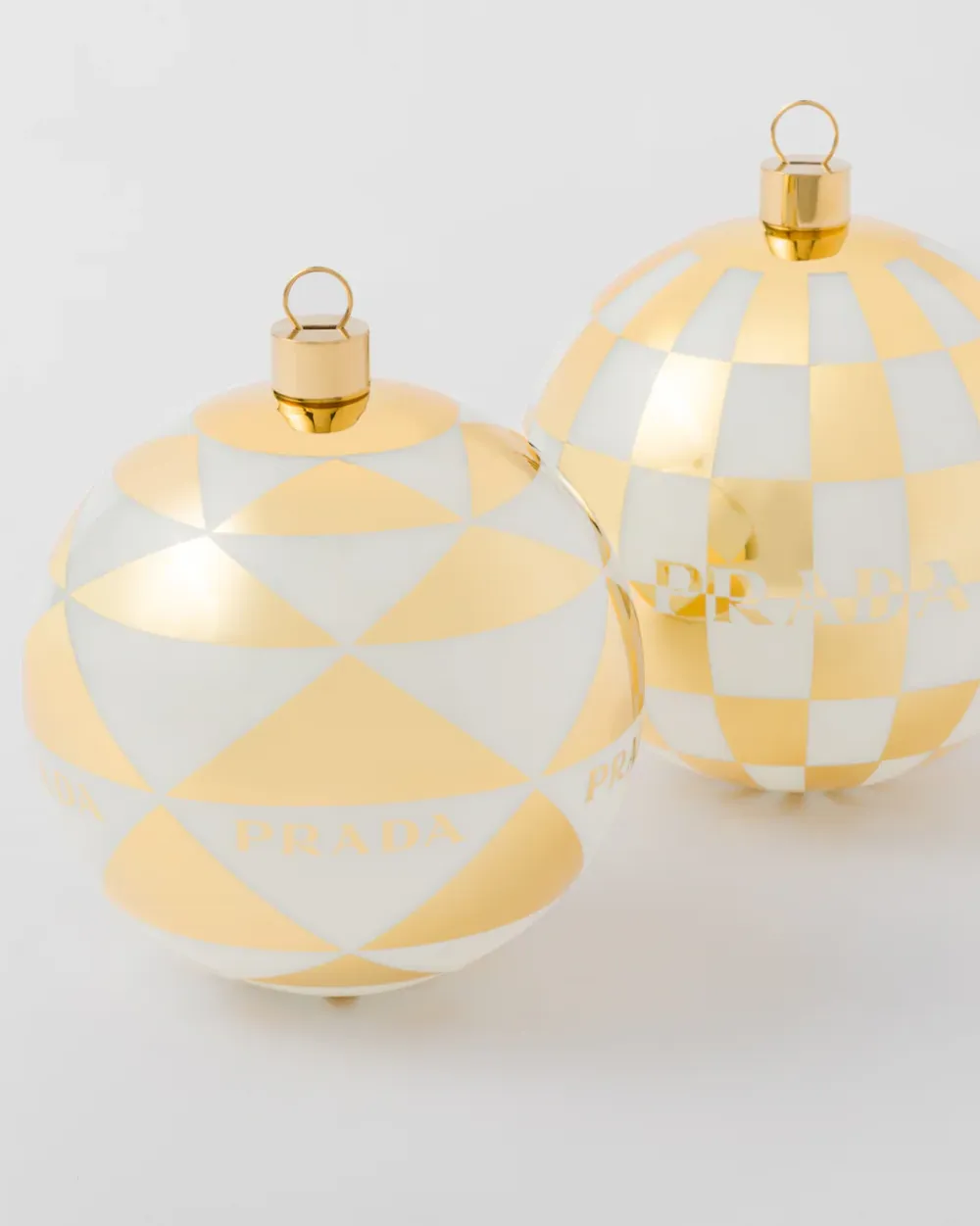 Mujer Prada JUEGOS Y ACCESORIOS PARA EL HOGAR^Juego De Adornos Navideños De Cristal