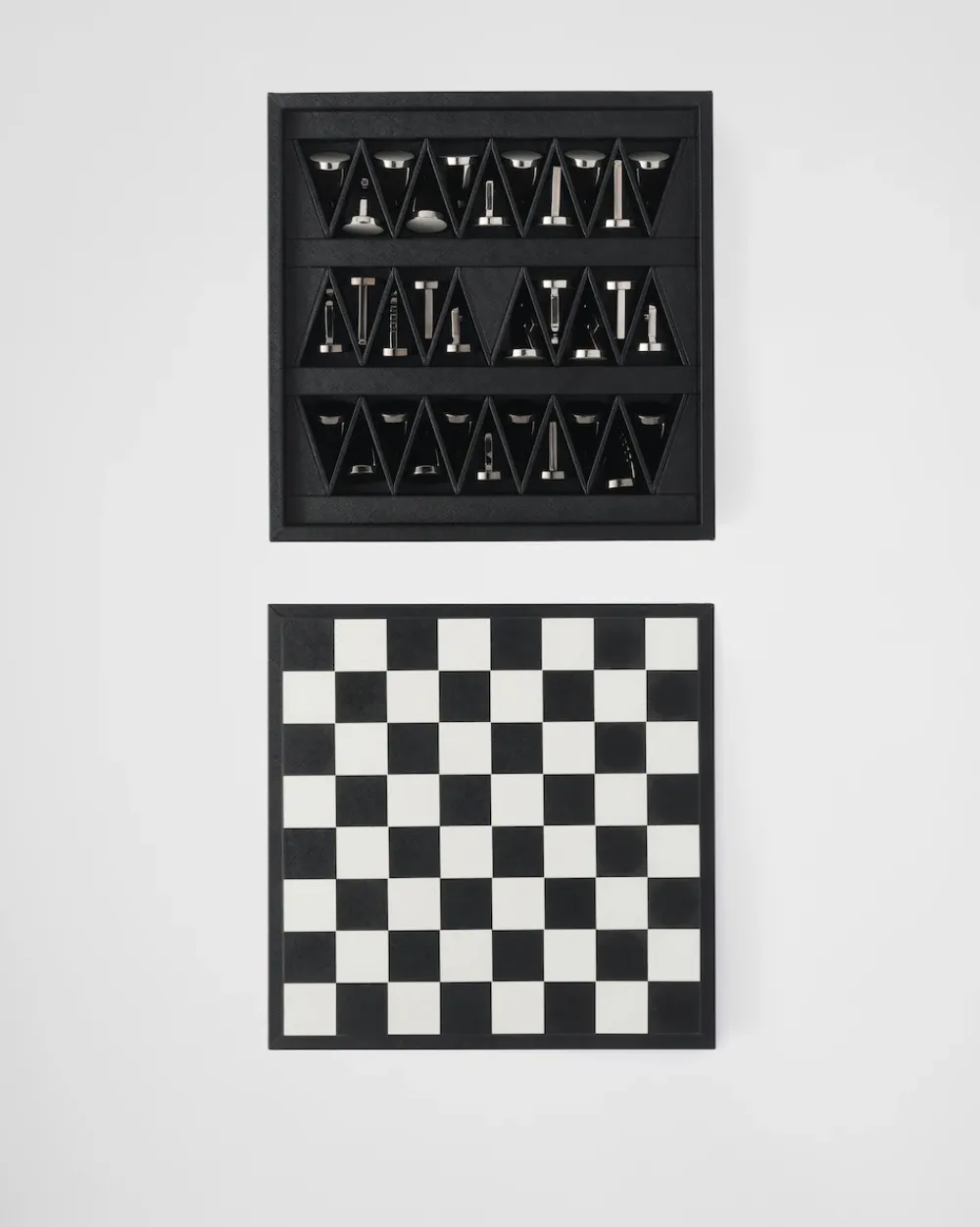 Mujer/Hombre Prada JUEGOS|JUEGOS Y ACCESORIOS PARA EL HOGAR^Juego De Ajedrez De Piel Saffiano