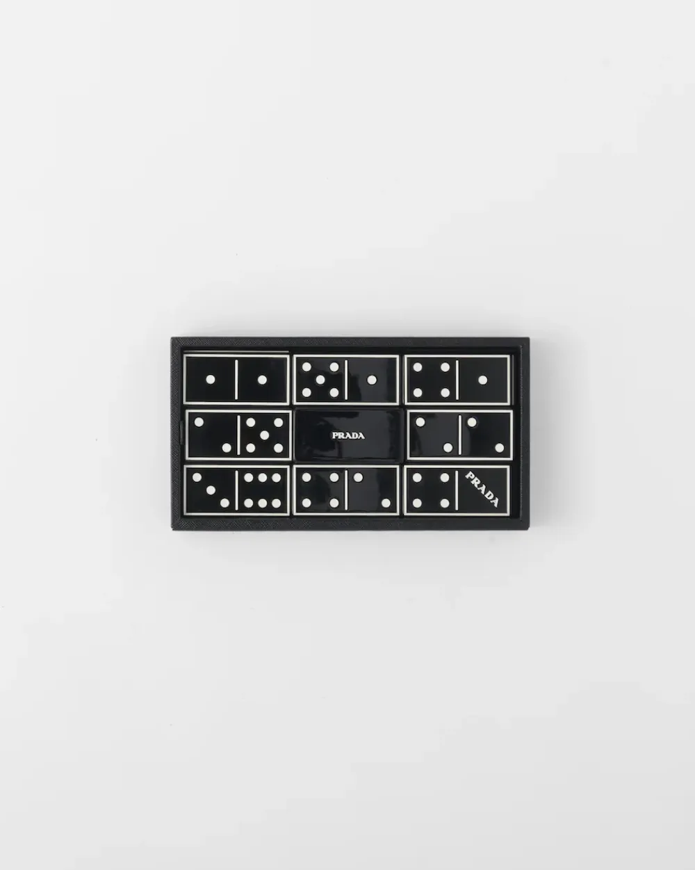 Mujer/Hombre Prada JUEGOS|JUEGOS Y ACCESORIOS PARA EL HOGAR^Juego De Dominó En Piel Saffiano