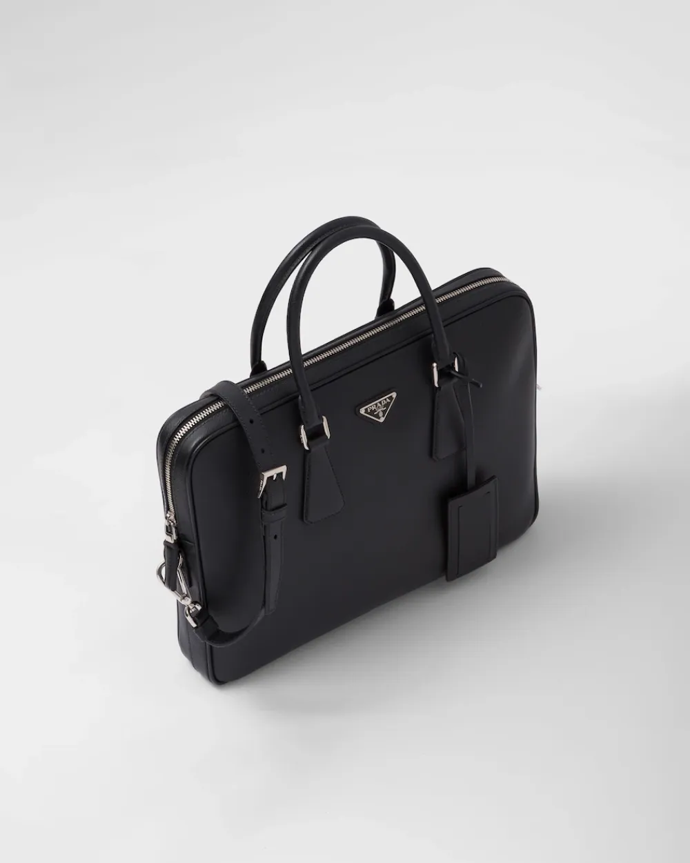 Mujer/Hombre Prada MALETAS|MALETAS^Leather Briefcase