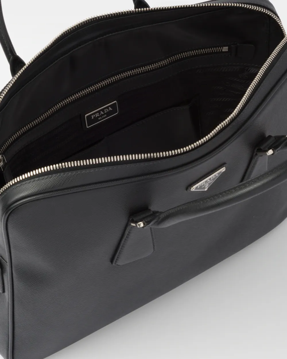 Mujer/Hombre Prada MALETAS|MALETAS^Leather Briefcase