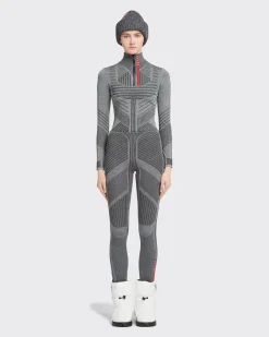 Mujer Prada ROPA^Leggings De Piqué Y Re-nylon Técnico