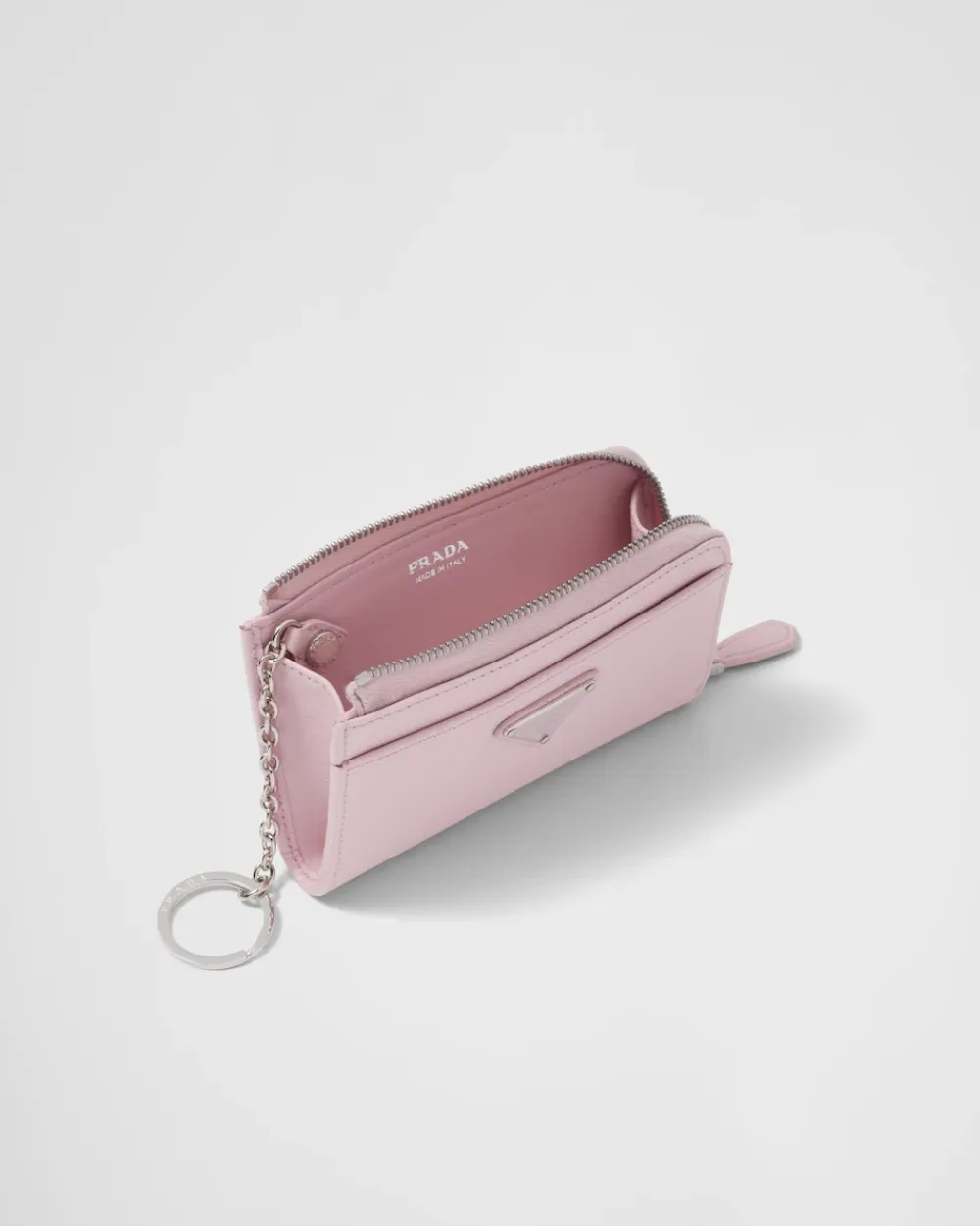Mujer Prada ACCESORIOS TECNOLÓGICOS Y LLAVEROS^Llavero De Piel Saffiano