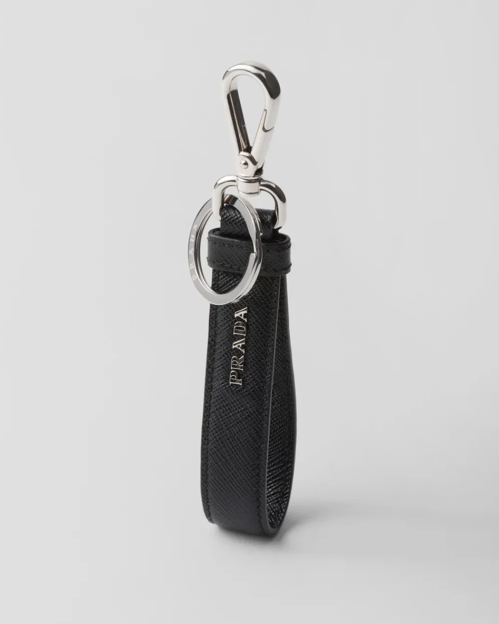 Hombre Prada ACCESORIOS TECNOLÓGICOS Y LLAVEROS^Llavero De Piel Saffiano