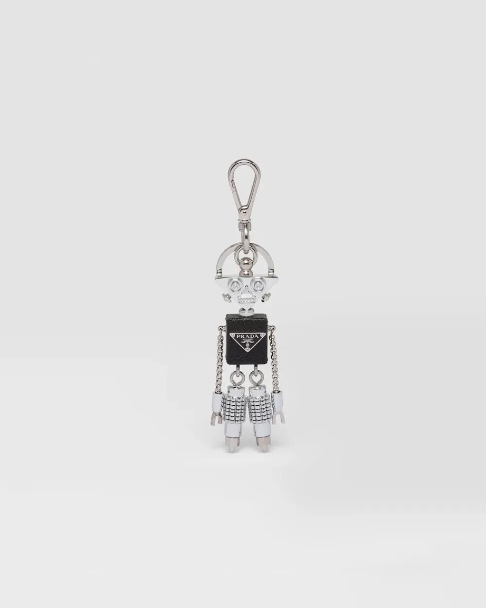 Mujer Prada ACCESORIOS TECNOLÓGICOS Y LLAVEROS^Llavero De Robot De Piel Saffiano