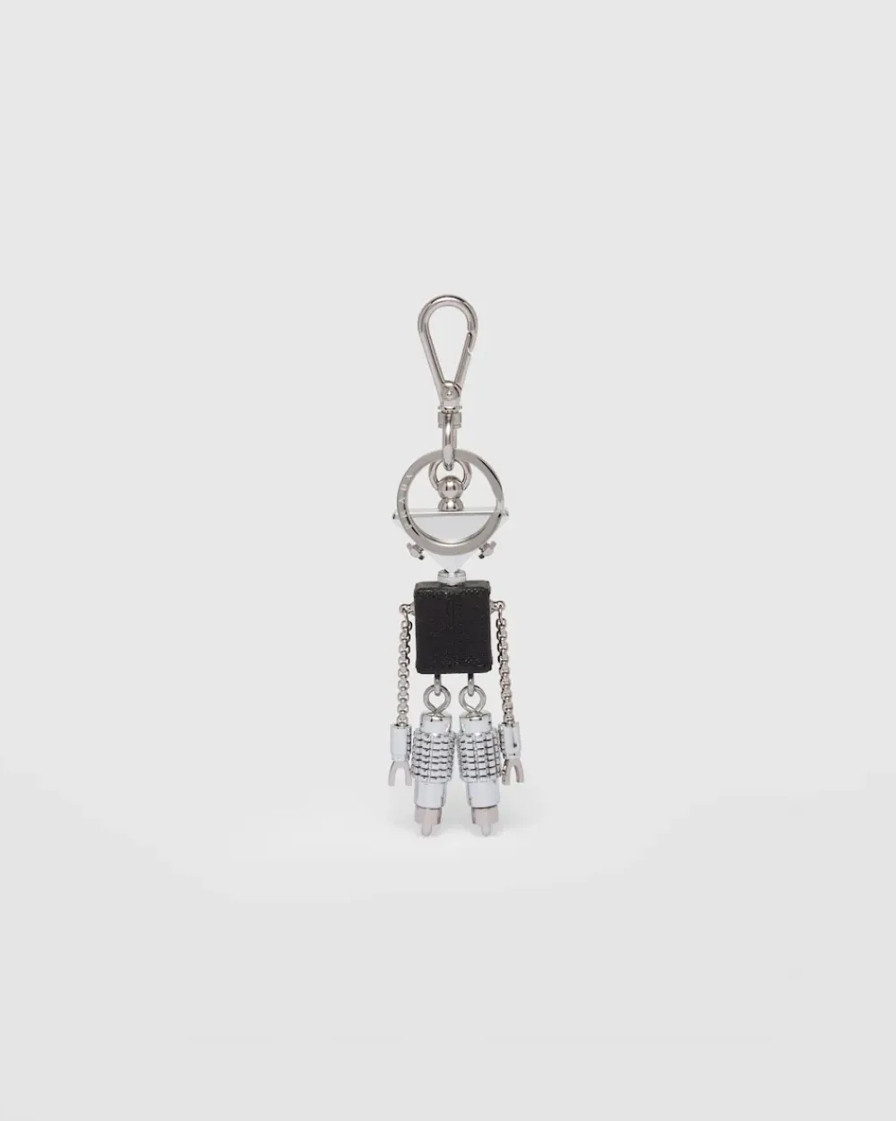 Mujer Prada ACCESORIOS TECNOLÓGICOS Y LLAVEROS^Llavero De Robot De Piel Saffiano