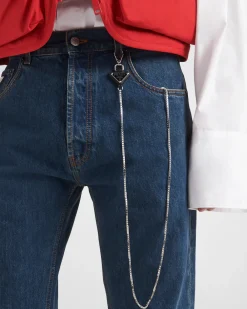 Hombre Prada ACCESORIOS TECNOLÓGICOS Y LLAVEROS^Llavero Metálico