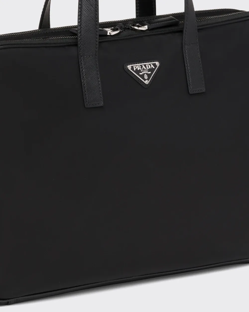 Mujer Prada COLECCIÓN MASCULINA|MALETAS^Maletín De Re-nylon Y Piel Saffiano