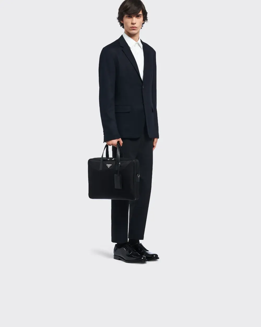 Mujer Prada COLECCIÓN MASCULINA|MALETAS^Maletín De Re-nylon Y Piel Saffiano