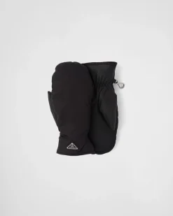 Mujer Prada SOMBREROS Y GUANTES^Manoplas De Re-nylon
