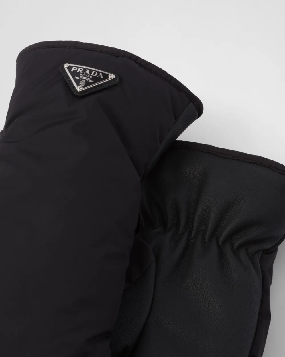 Mujer Prada SOMBREROS Y GUANTES^Manoplas De Re-nylon