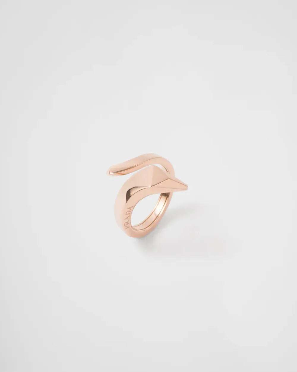 Mujer/Hombre Prada COLECCIÓN DE JOYERÍA ELEGANTE|COLECCIÓN DE JOYERÍA ELEGANTE^Minianillo De Serpiente Eternal Gold Toi Et Moi En Oro Rosa