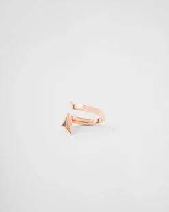 Mujer/Hombre Prada COLECCIÓN DE JOYERÍA ELEGANTE|COLECCIÓN DE JOYERÍA ELEGANTE^Minianillo De Serpiente Eternal Gold Toi Et Moi En Oro Rosa