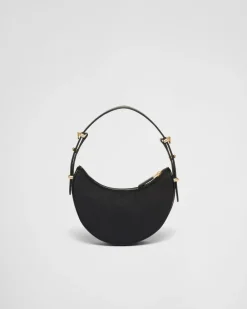 Mujer Prada PRADA ARQUE’|MINIBOLSOS^Minibolso Bandolera Arqué De Re-nylon Y Piel Cepillada
