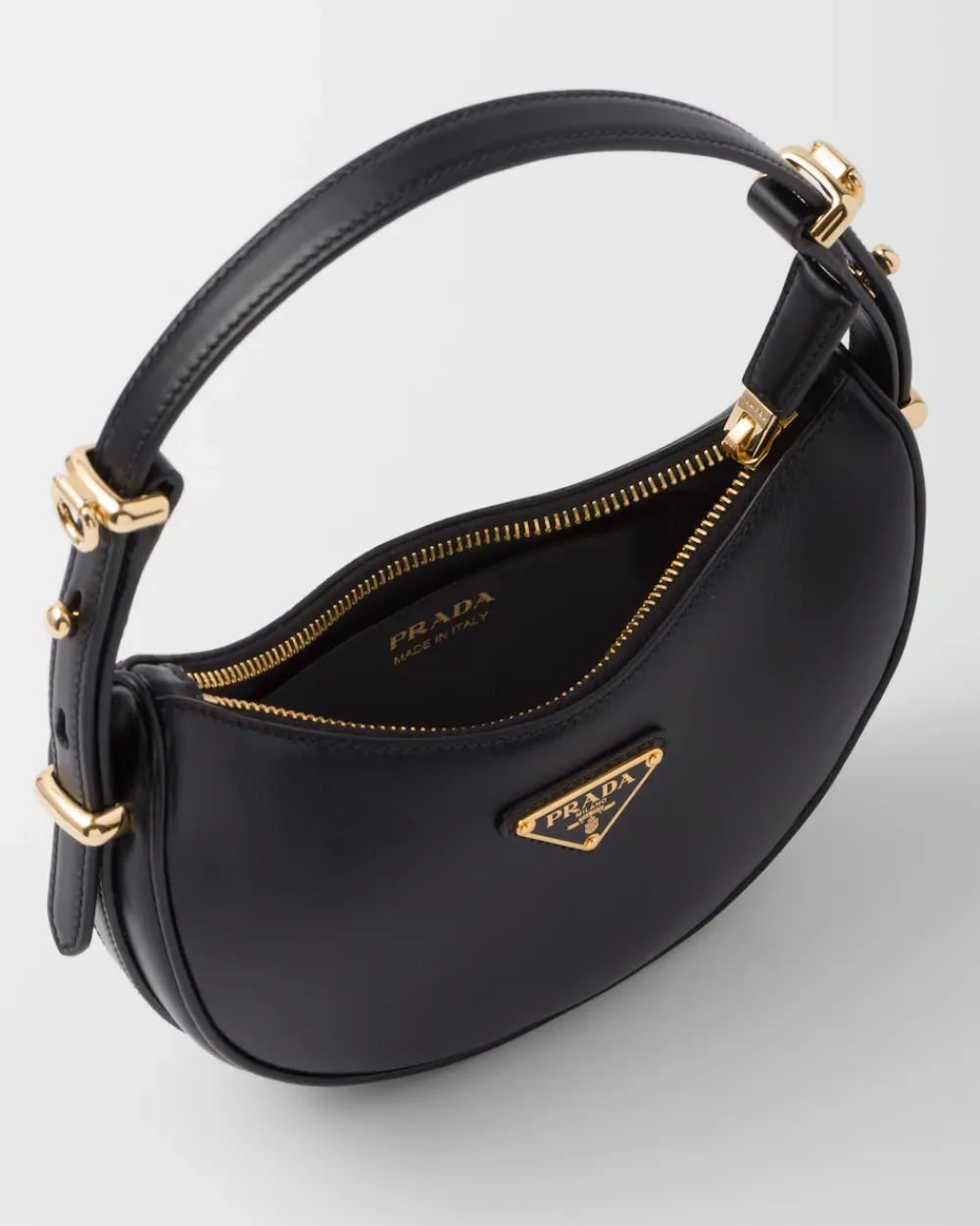 Mujer Prada PRADA ARQUE’|MINIBOLSOS^Minibolso Bandolera Arqué De Piel